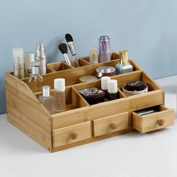 

storage drawers log simple solid color multi drawer cosmetic desk household deskexquisite sundries sorting box