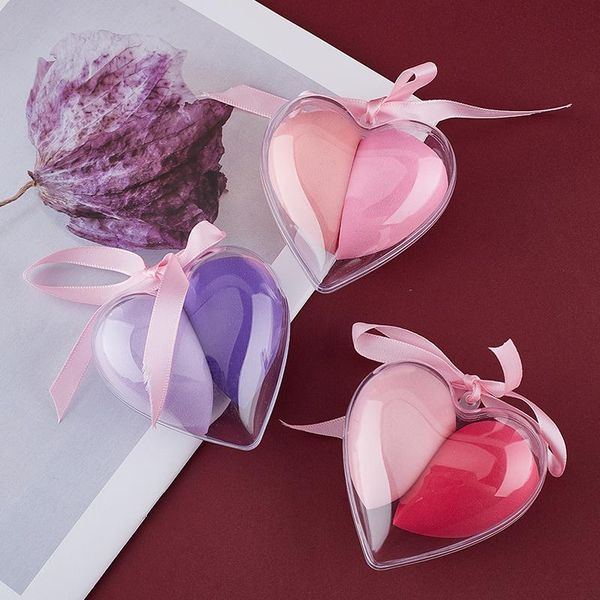 

sponges, applicators & cotton 2pcs/set makeup sponge water drop type box non-latex material cosmetic beauty tools