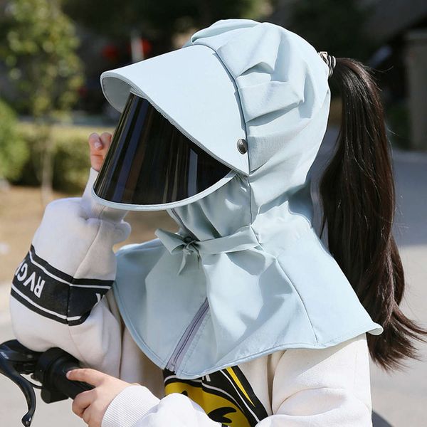 

children's hat summer sun baby sun hat girls boys sunscreen children's uv protection, Yellow