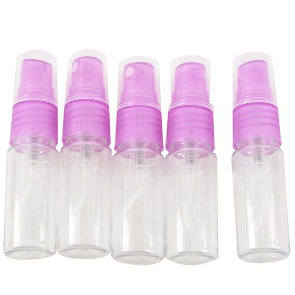 

pcs empty purple spray bottle pump 15ml storage bottles & jars