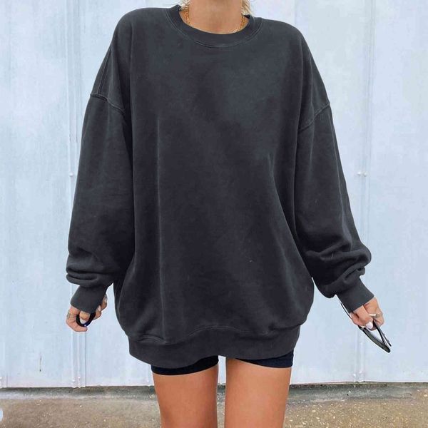 

women's jackets plus such fine autumn sweatershirts of casual women loose pullover long sleeve streetwear hoodies women's grey clo, Black;brown