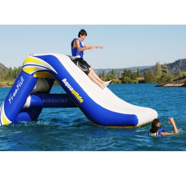 

pool & accessories inflatable water park slide sports game with blower