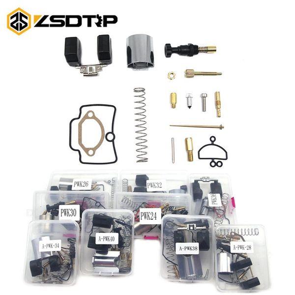 

motorcycle fuel system pwk keihin carburetor repair parts with jet 24 26 28 30 32 34 36 38 40mm kits for koso oko mikuni