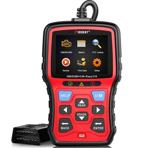 

vident ieasy310 obdii code reader supports all obd2 functions239x