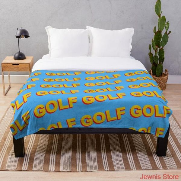 

tyler the creator throw blanket quilt bedding for girls children gift bedroom decor size variety styles. blankets