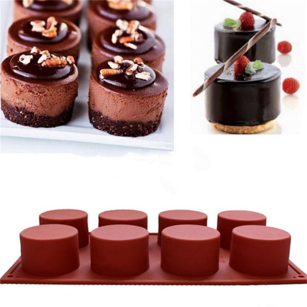 

other bakeware 1pc cake mold 8-cavity oval shape soap silicone chocolate mould tray homemade making diy handmade # q001