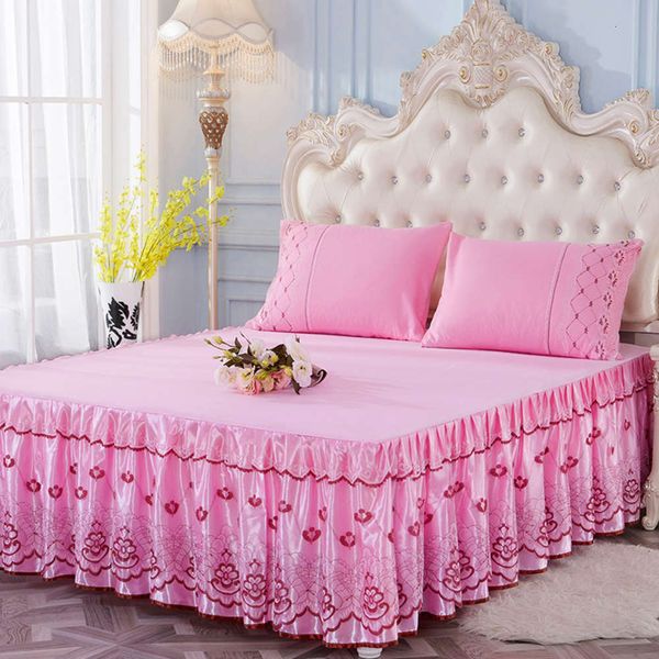 

cases kaihuai home textile lace bed skirt three piece single bed skirt summer pillowcase