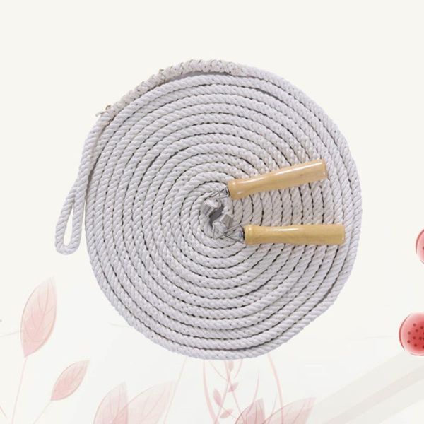 

jump ropes cotton wire rope jumping exercise sport equipment skip sports accessory for school home student (3m)