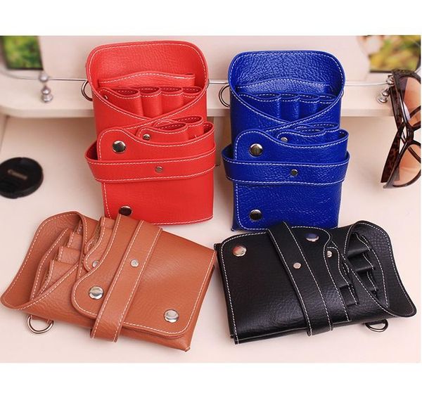 

hair scissors pu leather hairdresser barber pet bag hairdressing holster pouch case styling tools