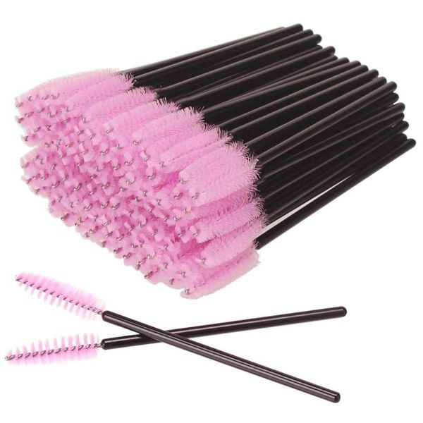 

makeup brushes 300pcs/pack disposable eyelash brush mascara wands applicator comb eye lashes make up beauty tool