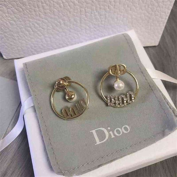

75% off outlet online 2021 new ring pearl fashion women's earrings kaoc, Silver