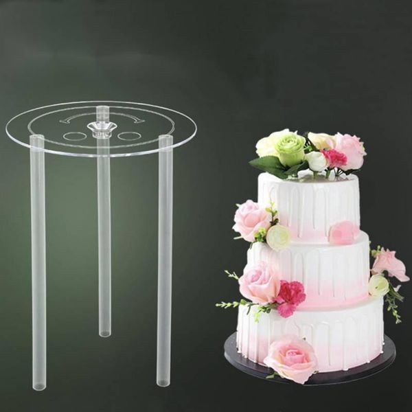 

other bakeware 4pcs/set multi-layer cake support frame practical stands round dessert spacer piling bracket kitchen diy tools