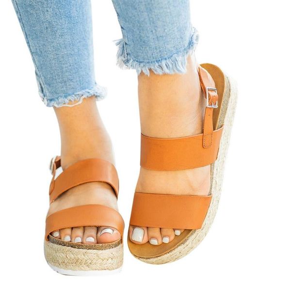 

sandals monerffi summer women gladiator wedges leopard snake print peep toe platform strap espadrille 2021, Black