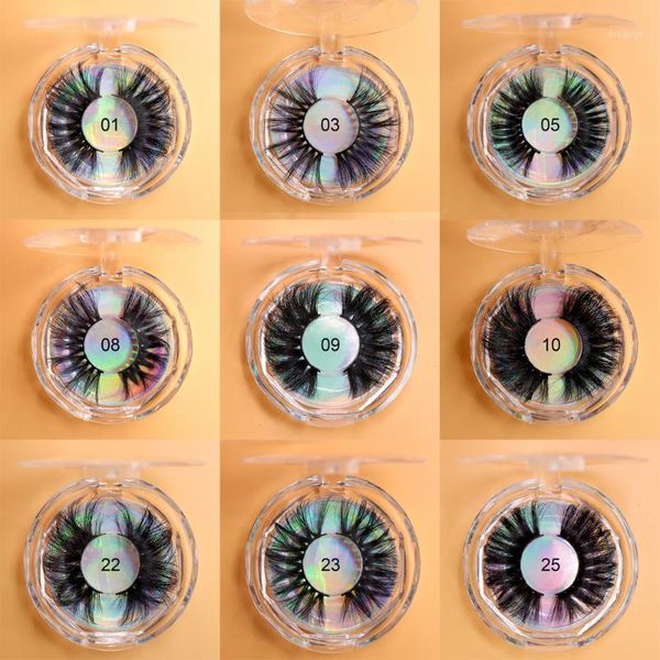 

fedex dhl 25mm lashes 5d mink eyelashes wholesale 3d handmade dramatic makeup custom1