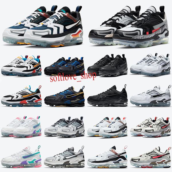 

360 evo 360s men women running shoes mens triple black multi white laser stone blue summit pure platinum evolution of icons trainers sports, White;red
