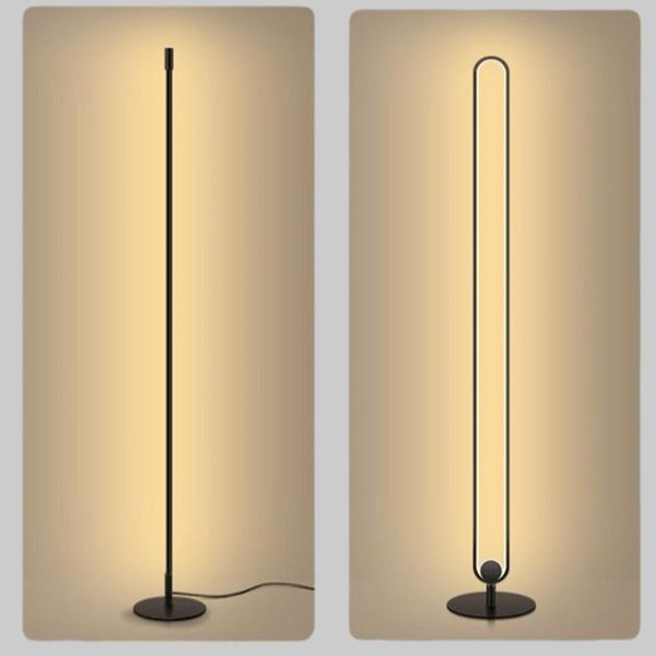 

nordic led iron stained glass floor lamp steel lamps