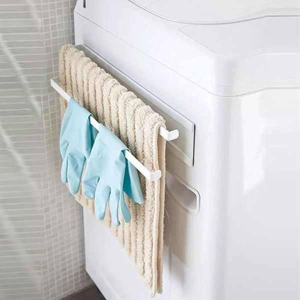 

kitchen towel rack bathroom double magnetic storage japanese place b2v2 racks