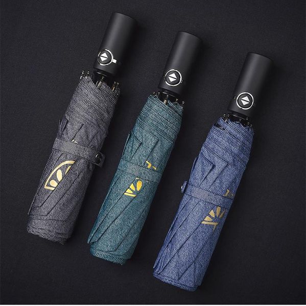 

umbrellas male business umbrella fully automatic folding n and ultraviolet