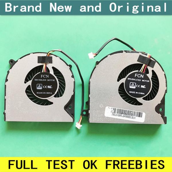 

lapcpu gpu cooling fan cooler notebook pc for hasee t6-x5 z7m-kp7sc z7m-kp5sc fkmf fklf 6-31-n85j2-100 4pin pads