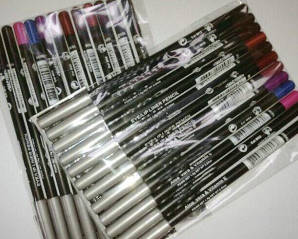 

eyeliner eyebrow liner pencil black / brown eye / lip liner pencil aloe & vitamin e1.6g free