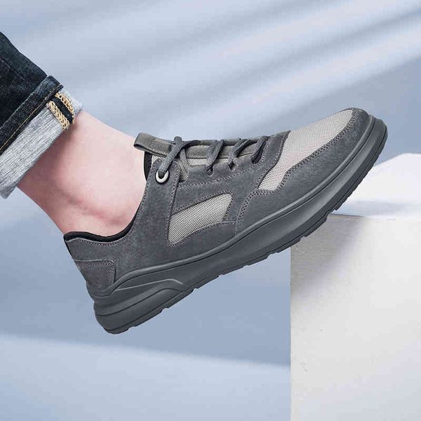 

dress shoes mesh casual men fashion breathable summer sneakers lightweight brand men's shoes outdoor with flat bottom sneakers xqhu, Black