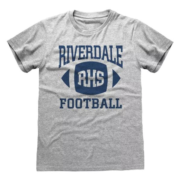 

riverdale authorized football men t-shirt, White;black