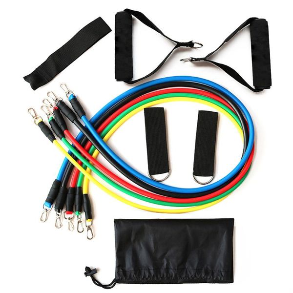 

pcs/set fitness puller multi-functional muscle strength yoga training rope resistance belt sportshome workout bands