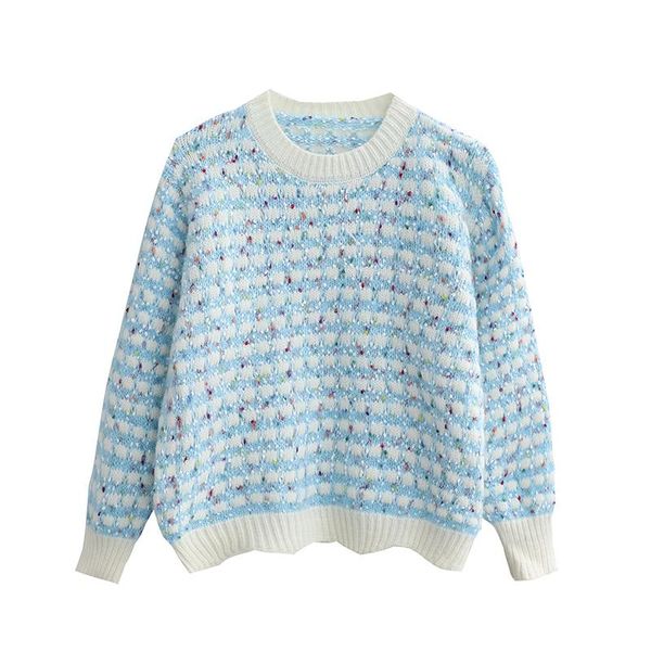 

women's sweaters wavy edge short snowflake mink fleece sweater autumn winter thickening warm outwear fashion pullovers jumper, White;black