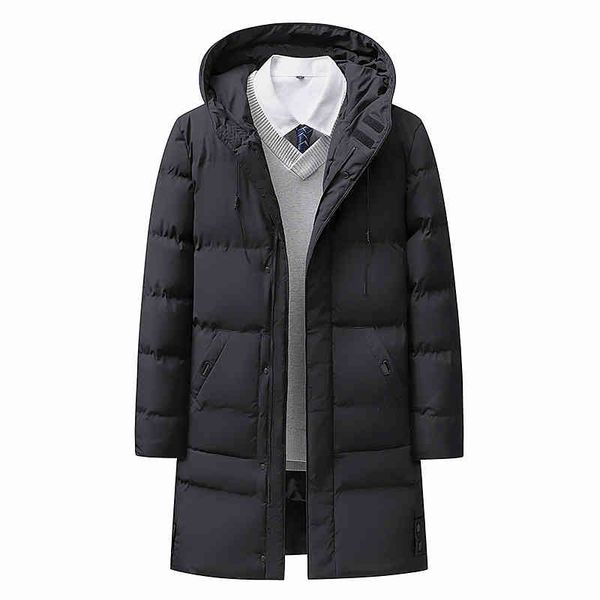 

oversize men's cotton padded winter down et thickened parka m-8xl, Black;white