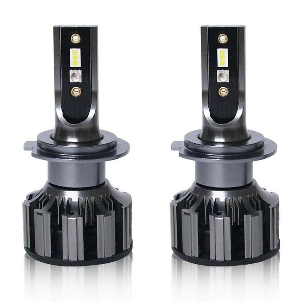 

car headlights sale 2 pcs h7 led rgb headlight kit app bluetooth control fog lights bulbs lamp module accessories drop in stock