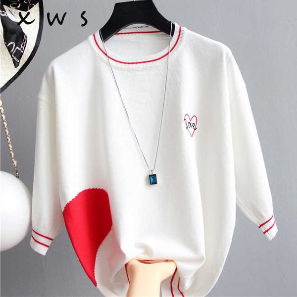 

women's o neck pink sweater women sweaters fashion jersey women winter thick pullover women sweater jumper truien dames 210604, White;black