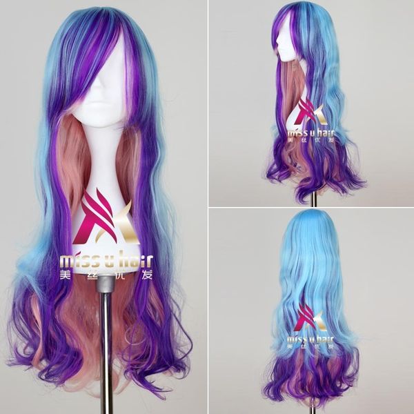 

meisi youfa harajuku style lolita four color cosplay animation wig c011, Black