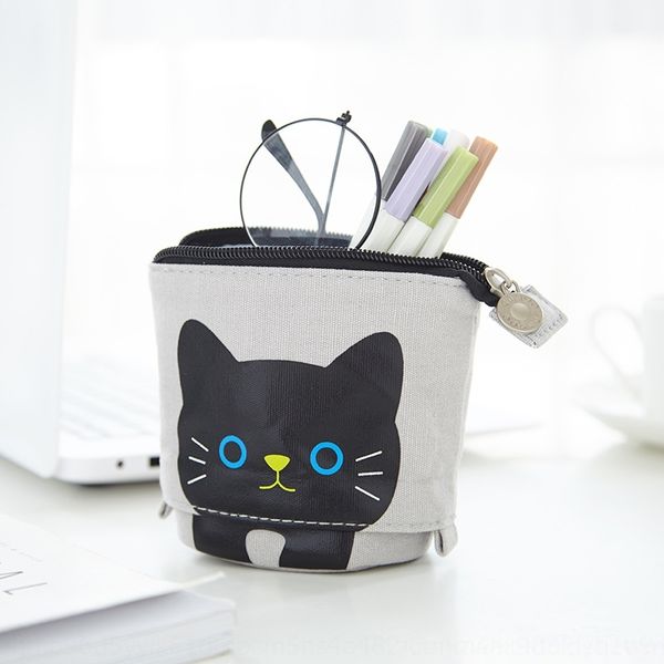 

uLK guangzhou qingsheng korea creative 203 retractable pencil bags cil 265 cute cartoon drop-down case stationery stationery boxmultifuncti