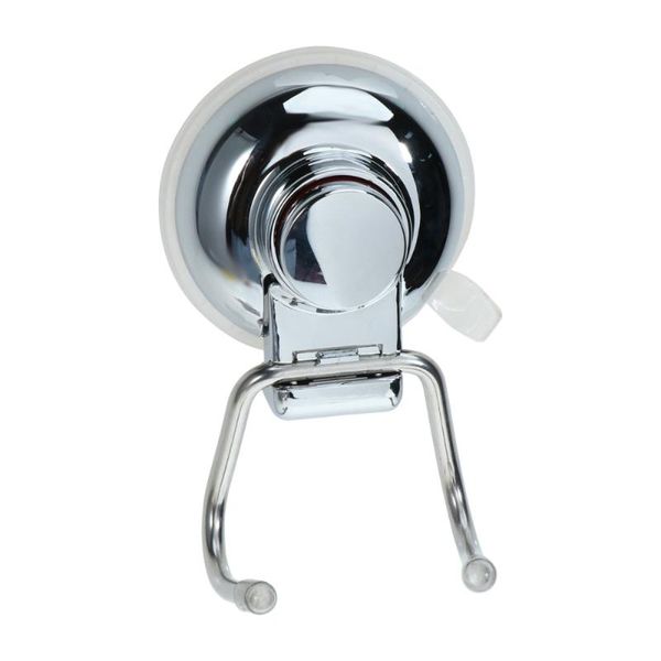 

stainless steel suction cup double hooks relocatable vacuum hook for towel loofah washcloth coat & rails