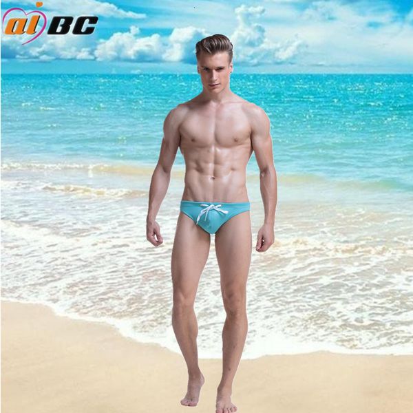 

men's underwear underpants factory sal aibc bikini briefs semi light cloth swimming pool sports leisure s 011bjn, Black;white