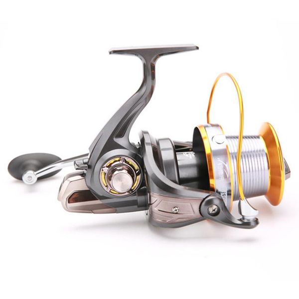 

baitcasting reels full metal fishing wheel trolling long s casting for carp salt water surf spinning big sea reel super power drag 19kg