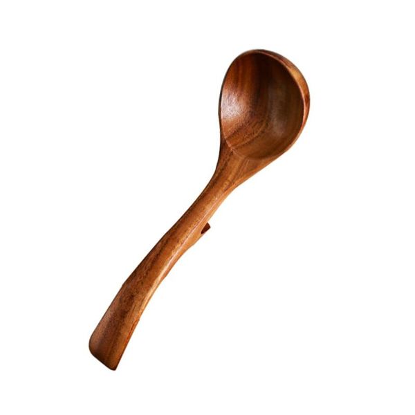 

spoons wooden soup spoon lightweight porridge table utensil for kitchen