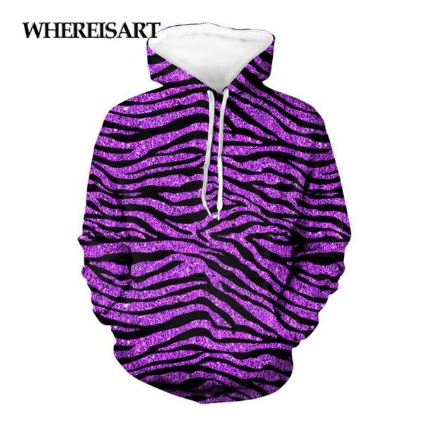

women's hoodies & sweatshirts whereisart fashion women warm long sleeves zebra pattern printing lady pullover fitness hooded female mu, Black
