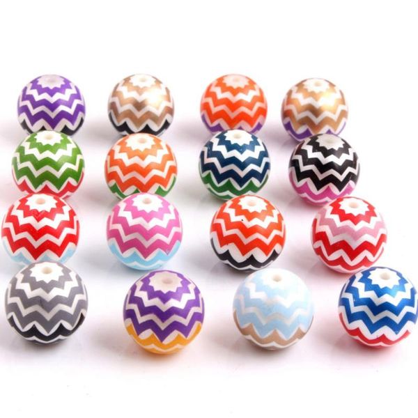 

other oykza wholesales acrylic imitation pearl chervon wave strip matte beads for chunky necklace jewelry 20mm 100pcs