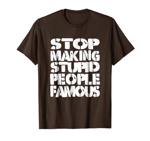

funny smaking the stupid people famous t-shirt, White;black