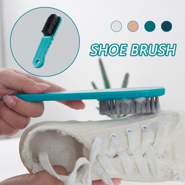 

clothing & wardrobe storage multifunctional cleaning brush portable travel soft shoes handle cleaner wash tool white, blue, green @50