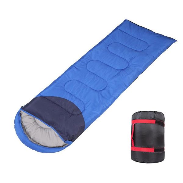 

camping sleeping bag 0-10 degree warm cold envelope splicing breathable bags for outdoor travel hiking t0114