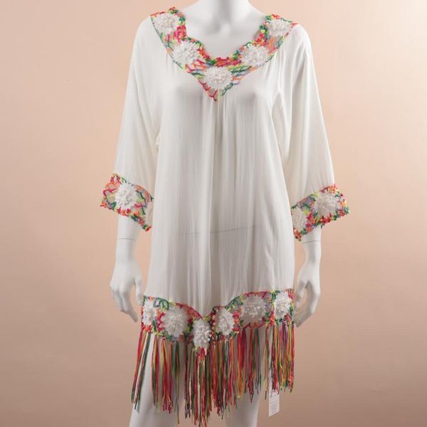 

custom design arrival coloful handmade ladies blouse plus size dress women's swimwear, White;black