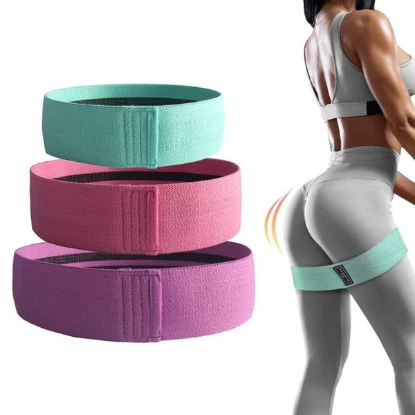 

resistance bands fitness band yoga hip lifting circle exercise stretching home equipment