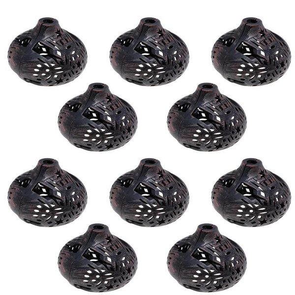 

lamp holders & bases 10pcs vintage shade decor light lampshade retro cover