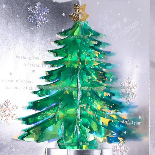 

greeting cards fashion christmas gift cute 3d card -up holiday postcard religious boxed merry thank you