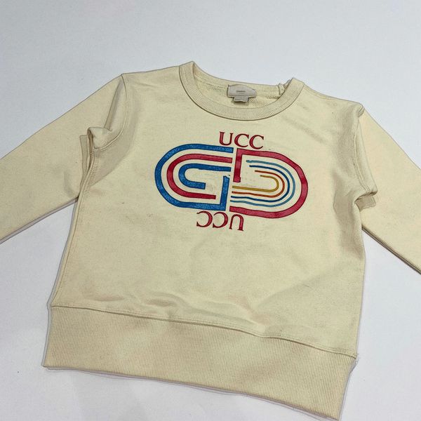

(new) colorful letter ring printing sweater, Black