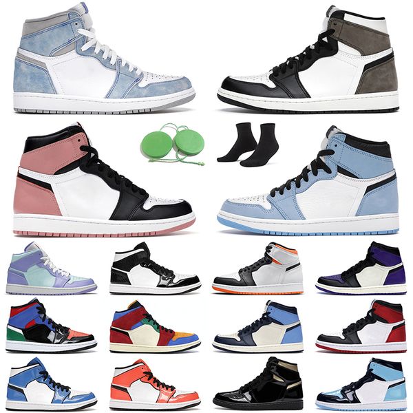 

men women basketball shoes 1s court purple bloodline blue hyper royal dark mocha twist outdoor shadow sports sneaker
