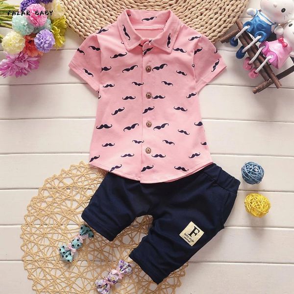 

clothing sets kids baby boy clothes boho summer t shirt +shorts pants outfit set child casual wear, White