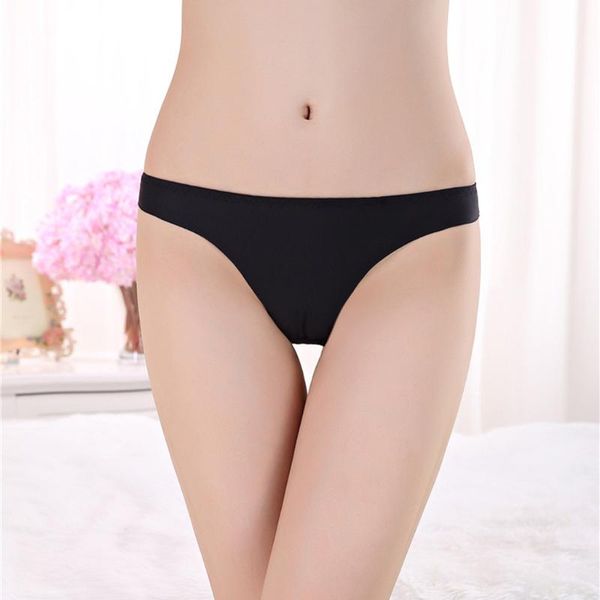 

women's panties woman thongs underwear seamless sports female lingerie t-back g-string for lce silk fashion panty #w3, Black;pink